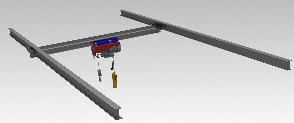 Ceiling crane�Ғ�ʽ���ؙC3D�D�� STP��ʽ