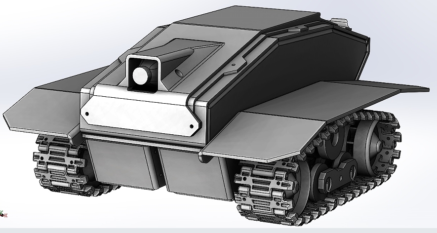 FPVbot�Ď�ʽС܇3D��(sh��)ģ�D�� STP��ʽ