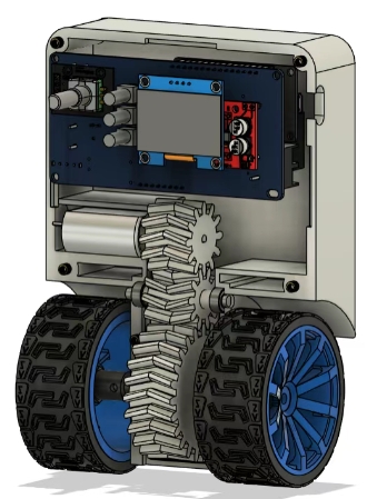 Single-axis Balancing Robot���Sƽ��C����3D�D�� STEP��ʽ