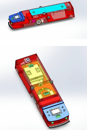 AGV���򝓷�����3D��ģ�D�� Solidworks21�OӋ