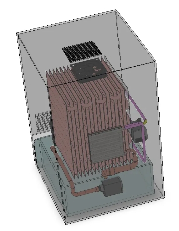 ˮ��ɢ����3D��ģ�D�� Solidworks20�OӋ