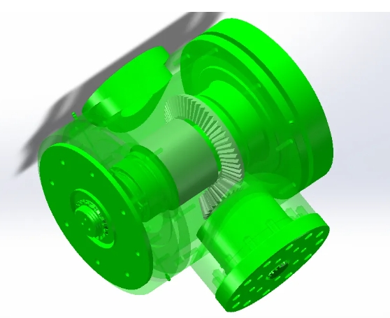 Differential Gear Box�����X݆�Y��3D�D�� STP��ʽ