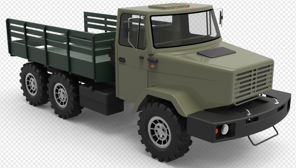 ZIL-131�K6��6�d�ؿ�܇����ģ��3D�D�� Solidworks�OӋ