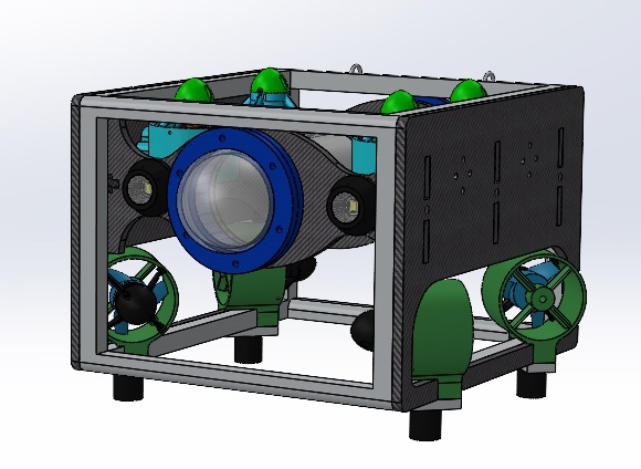 ���8�_�oˢֱ��늙C(j��)��Rovˮ�C(j��)����3D�D�� Solidworks�O(sh��)Ӌ(j��)