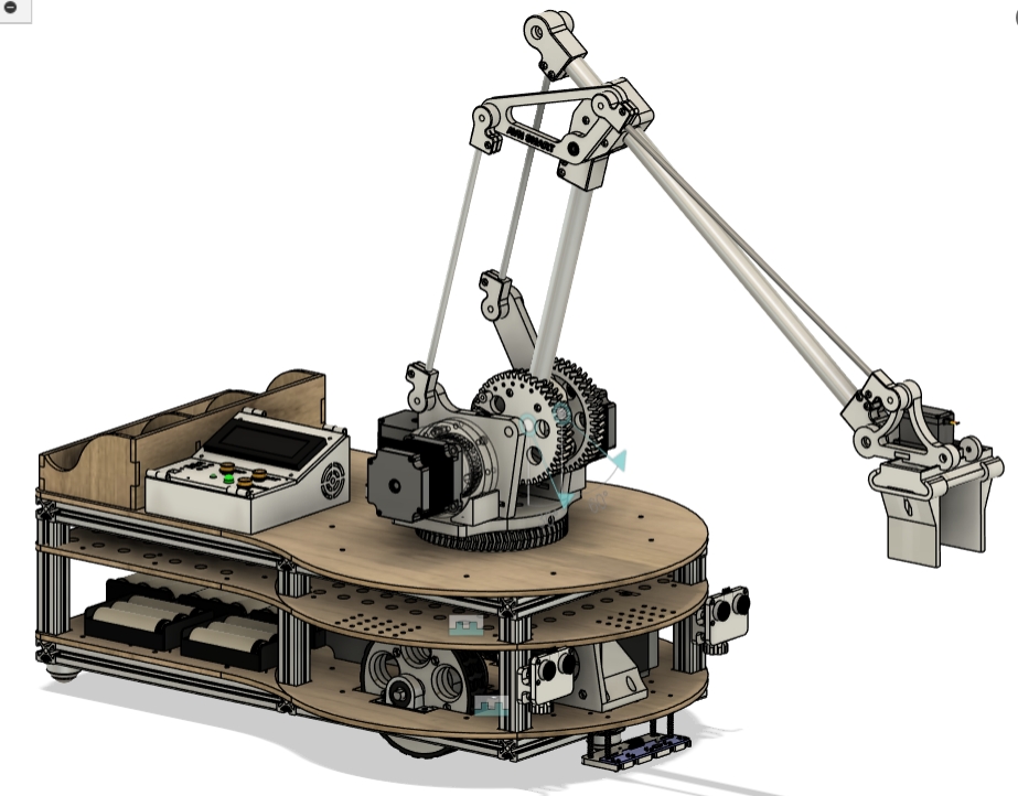 AGV�C(j��)е��С܇�Y(ji��)��(g��u)3D�D�� STEP��ʽ