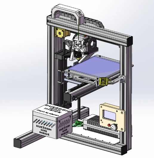 Zlepek 3D��ӡ�C���Sģ�͈D�� Solidworks16�OӋ