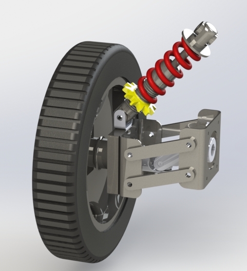 Suspension�f�򹝑ҼܽY��3D��ģ�D��+Solidworks�OӋ