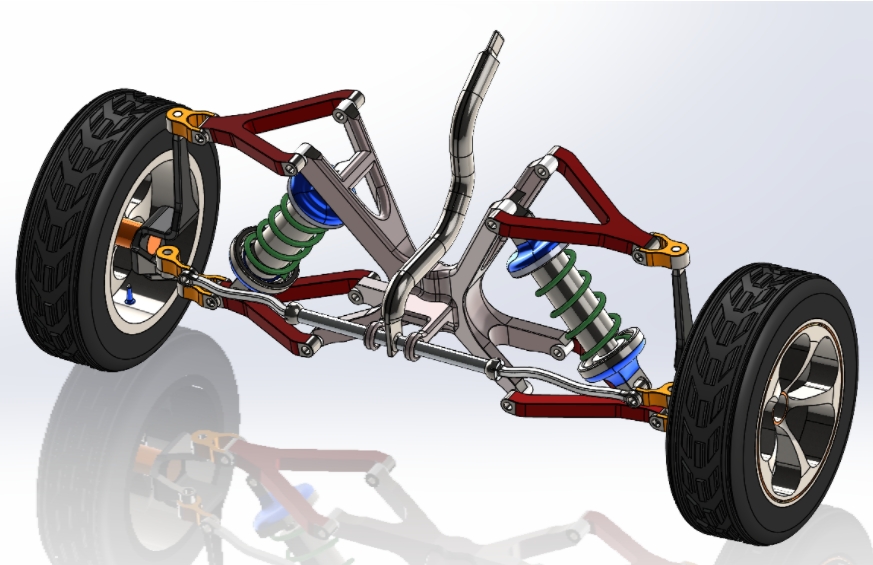 Multi-Link+Car+Suspension���B�U��܇�Ҽ�3D�D��+STEP��ʽ