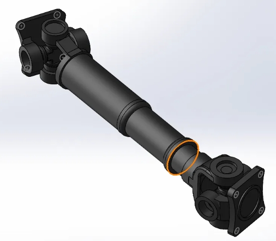 Universal Jointʮ���Sʽ�q��f��3D�D�� Solidworks�OӋ