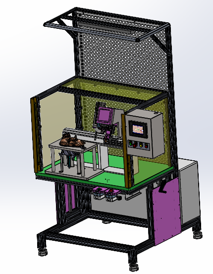 ��ᘰ��b����վ3D��(sh��)ģ�D�� Solidworks20�OӋ