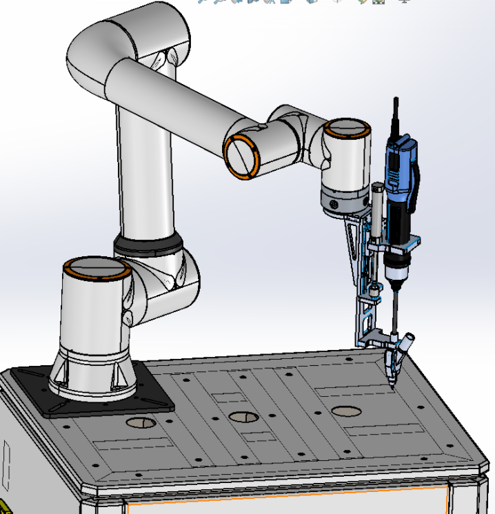 Fairino Screwdriver�Q�o�Cе��3D��ģ�D�� STEP��ʽ