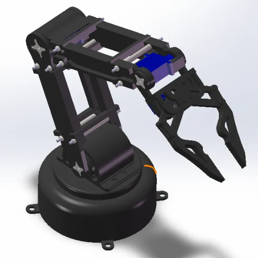 manipulation-arm�����۽Y��3D�D�� STEP��ʽ