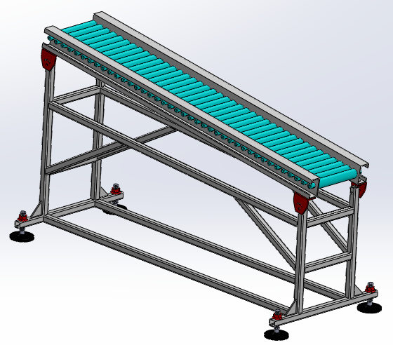 gravity roller�����LͲݔ�͙C3D��ģ�D�� STEP��ʽ