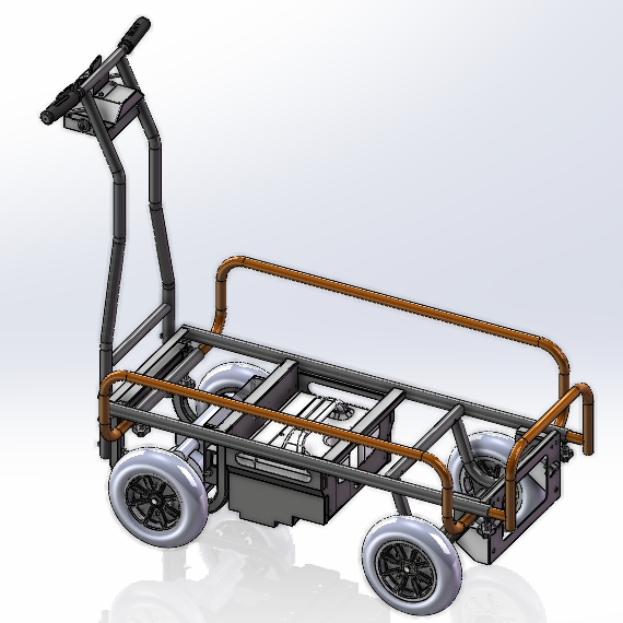 Electric cart늄���܇ԭ��3D�D�� STEP��ʽ