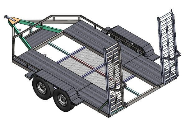 Plan Trailer 4��ƽ����܇3D�D�� STEP��ʽ