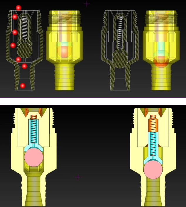 0.25Ӣ��ӿ�̎��ֹ���y3D��ģ�D�� STP��ʽ