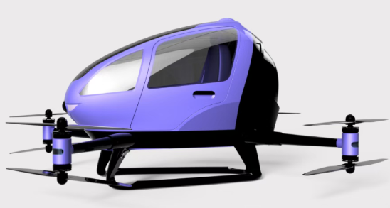 EHang 184�Ԅ��{��w��������3D�D�� STEP��ʽ