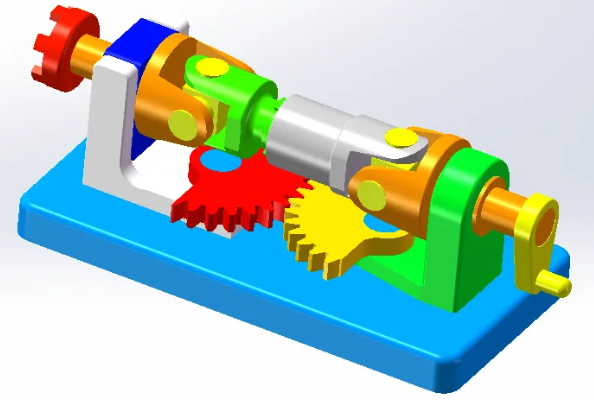 Universal Joint�Cеʽ �p�f �� ��3D��ģ�D�� STP��ʽ