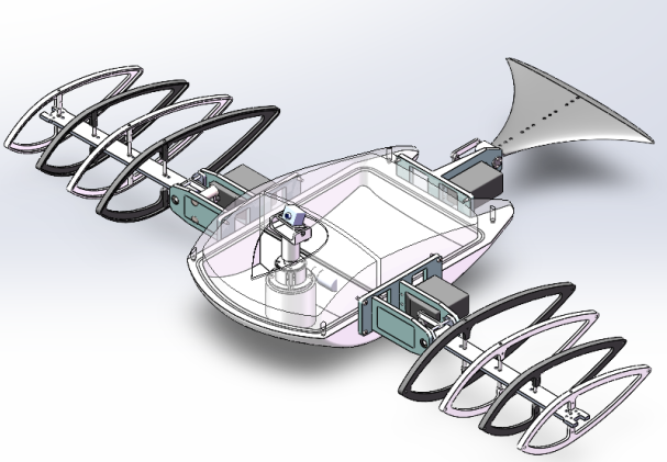 ˮ��̽�y�����~3D��ģ�D�� Solidworks20�OӋ