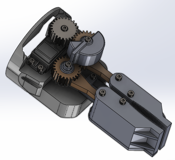 SERVO GRIPPER�ŷ�ץȡ���Y��3D�D�� Solidworks�OӋ