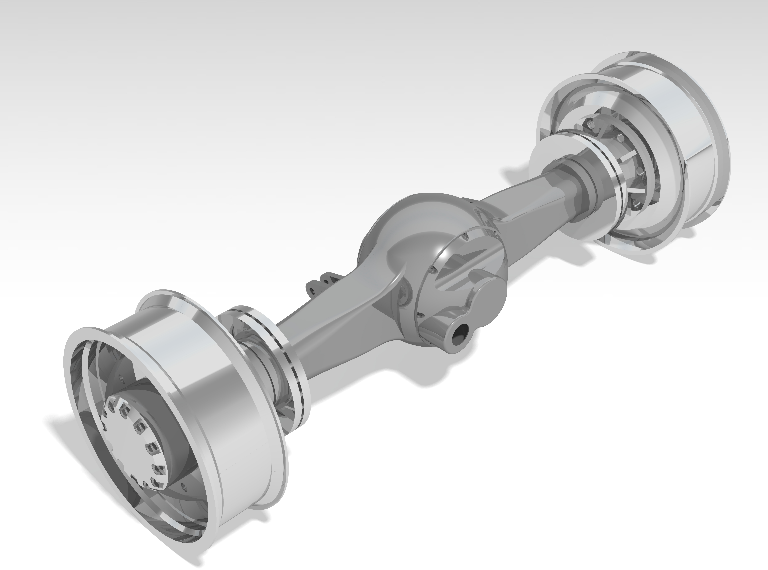 Rear Axle���Y��3D�D�� CATIA�OӋ ��ƽ�湤�̈D