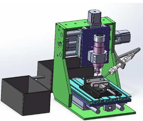���S����ˮ�o����ӹ��b��3D��ģ�D�� Solidworks18�OӋ