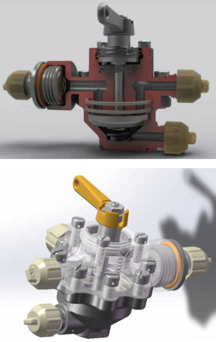 Boost Relief Valve����ȫ�y3D��ģ�D�� STP��ʽ