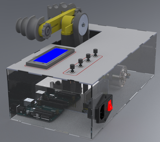 Coil Winding Station��(sh��)�ؾ�Ȧ�@���C(j��)3D��(sh��)ģ�D�� Solidworks�O(sh��)Ӌ(j��)